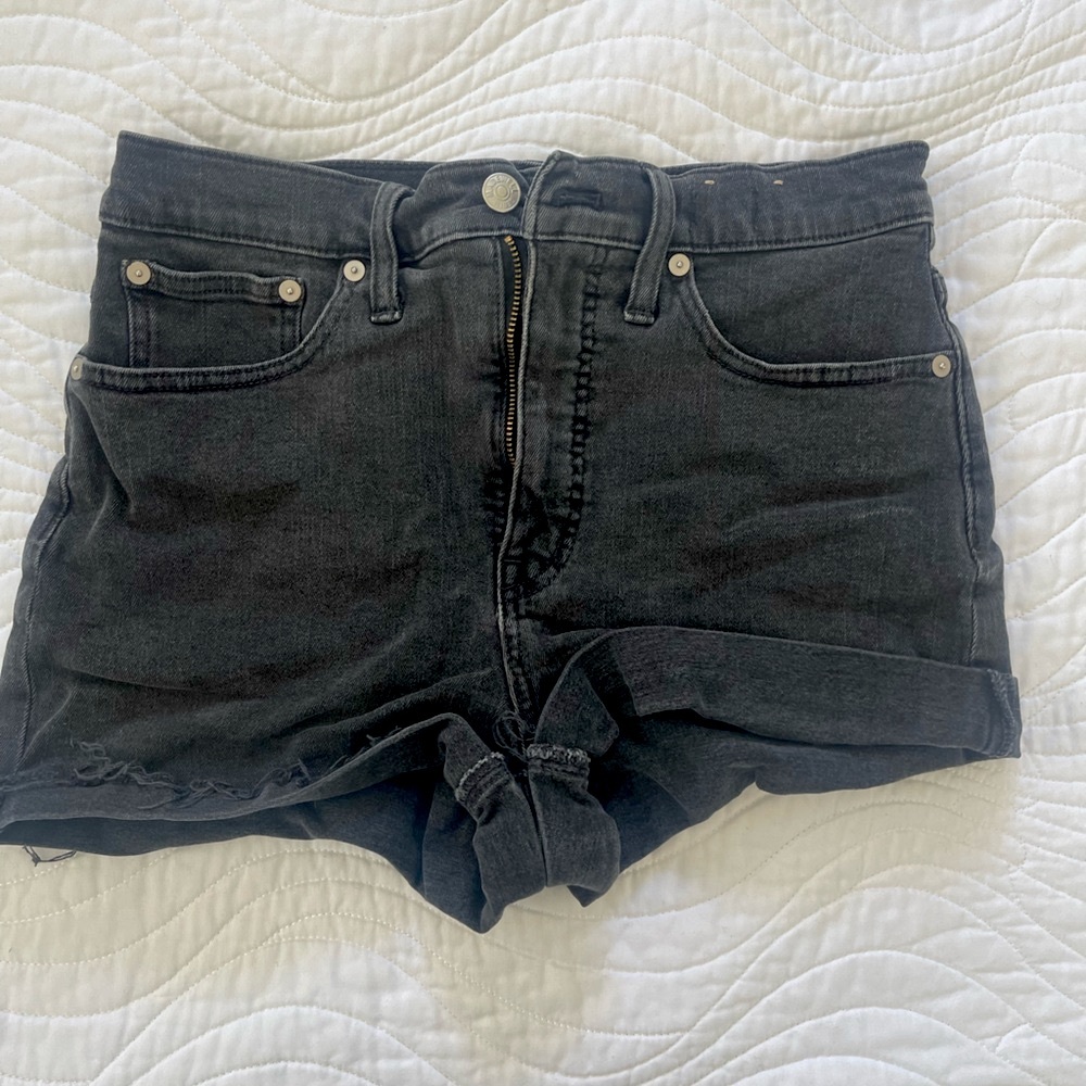 Madewell High Rise Denim Shorts